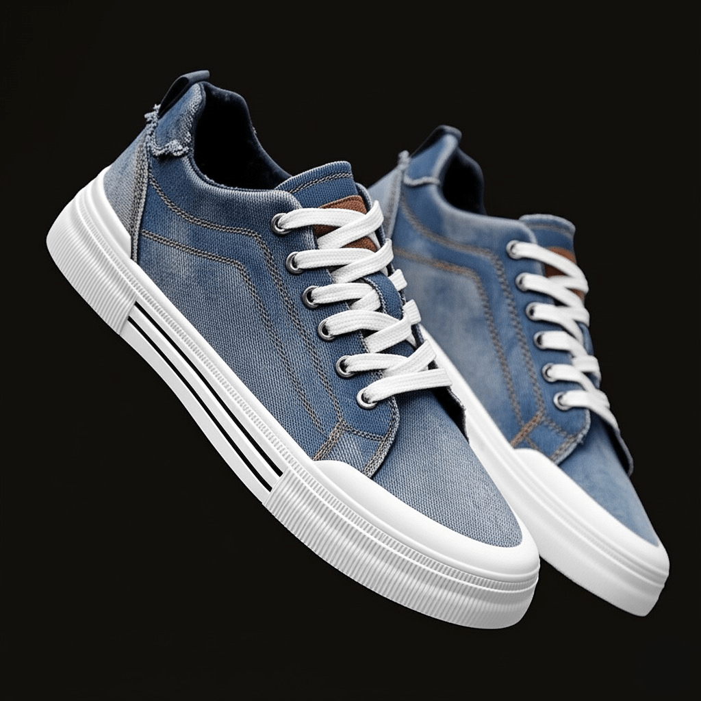 Ricco | Denim Sneakers Comfort 6