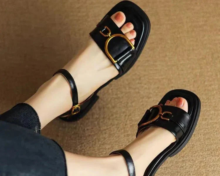 Amara | Women's Stylish Buckled Sandals 4