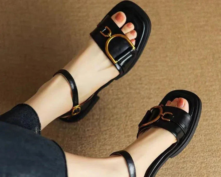 Amara | Women's Stylish Buckled Sandals 4