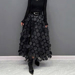 Pola | Polka Dot Midi Skirt
