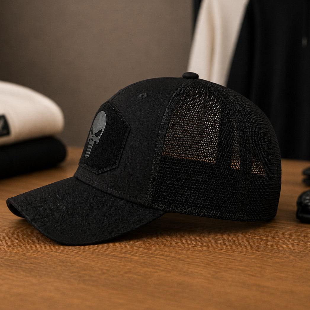 SKULL PATCH MESH CAP