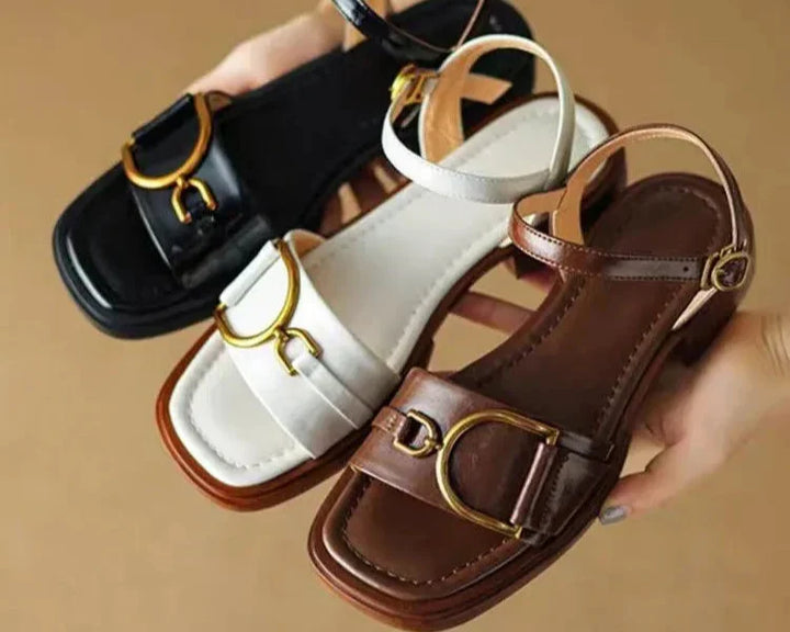 Amara | Women's Stylish Buckled Sandals 6