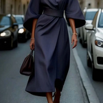Pixie | Cocktail Dress with Lantern Sleeves