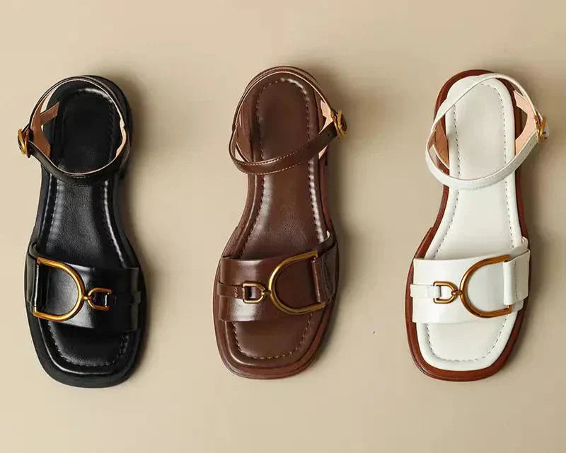 Amara | Women's Stylish Buckled Sandals 2
