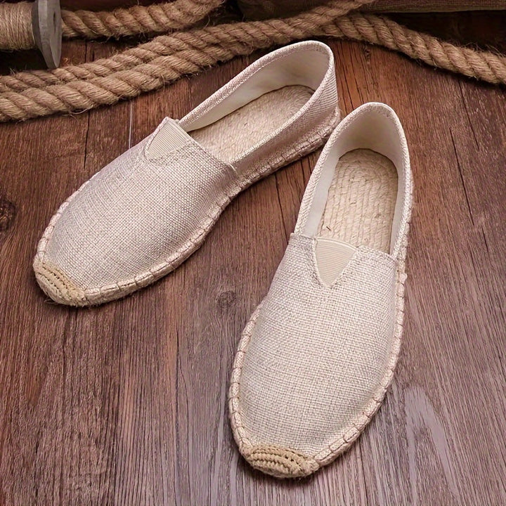 Sebastian | Men's Classic Linen Espadrilles 2