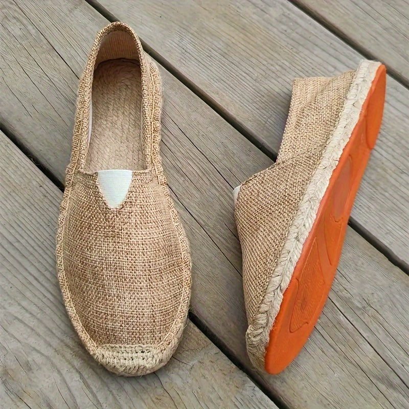 Sebastian | Men's Classic Linen Espadrilles 4