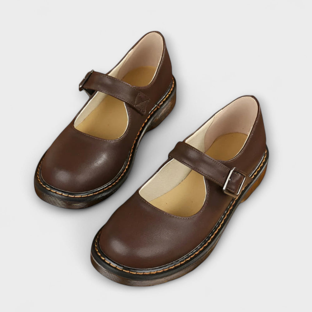 Yolanda | Women's Leather Flats 2