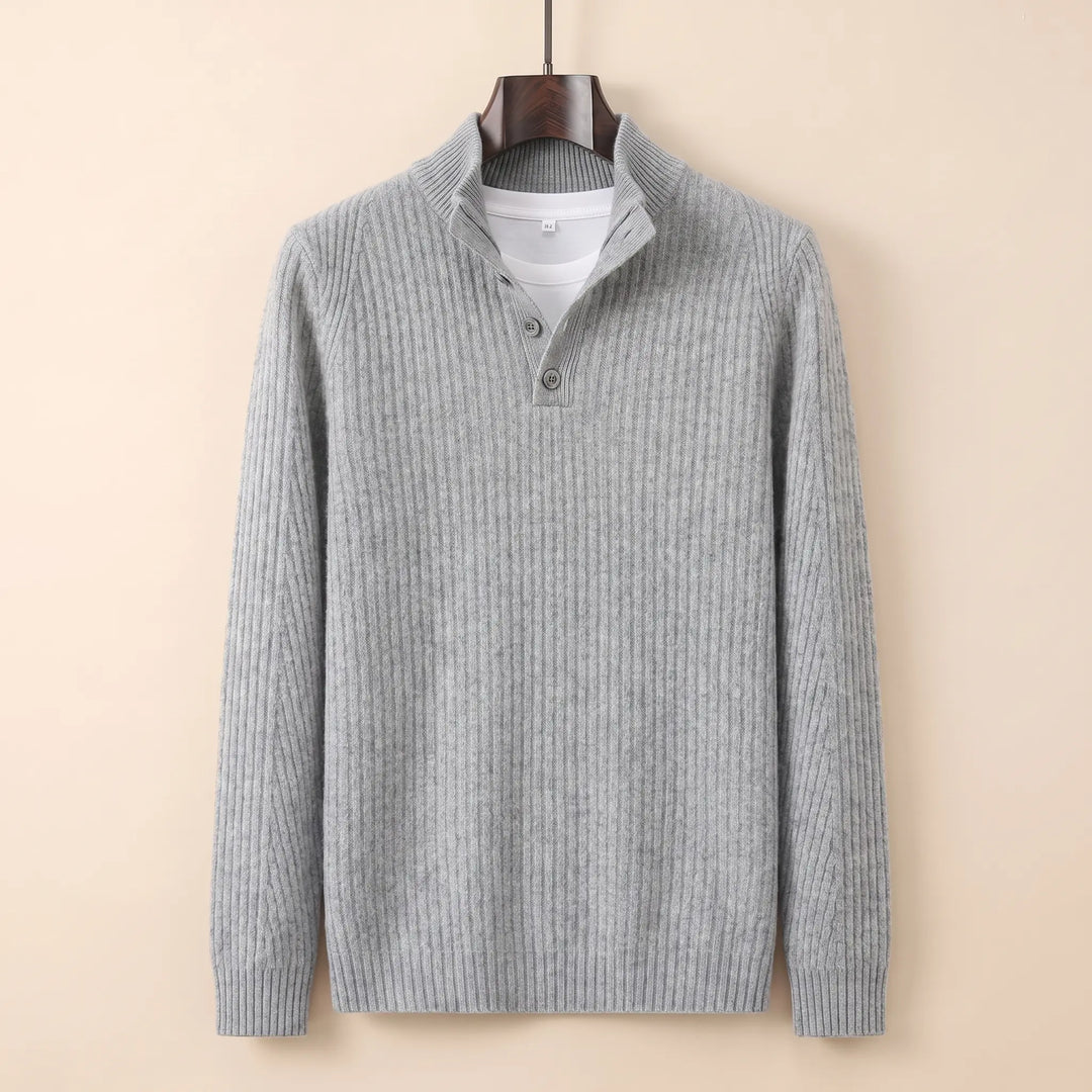 THICK KNIT CASHMERE SWEATER