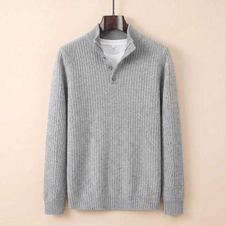 THICK KNIT CASHMERE SWEATER