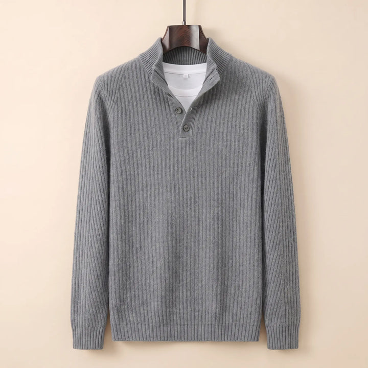 THICK KNIT CASHMERE SWEATER
