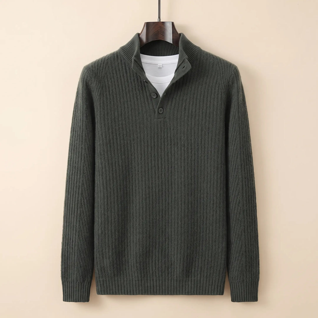 THICK KNIT CASHMERE SWEATER
