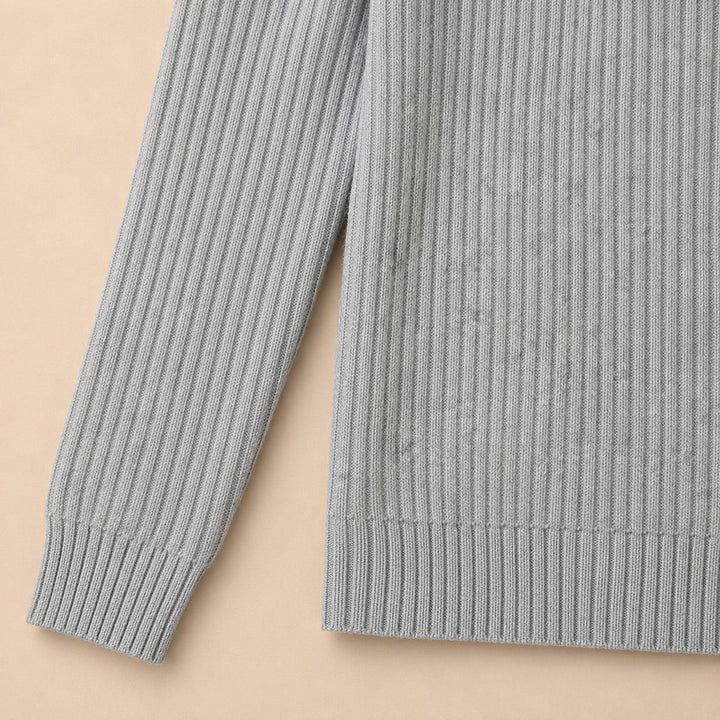 THICK KNIT CASHMERE SWEATER