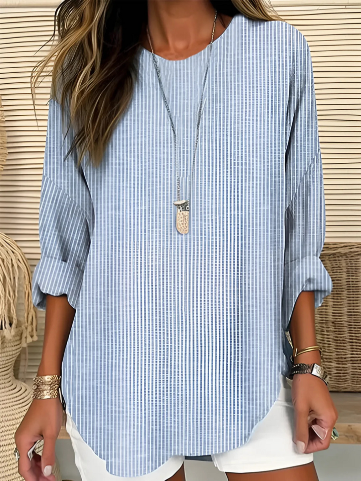Tasha | Chic Striped Blouse for Women 0
