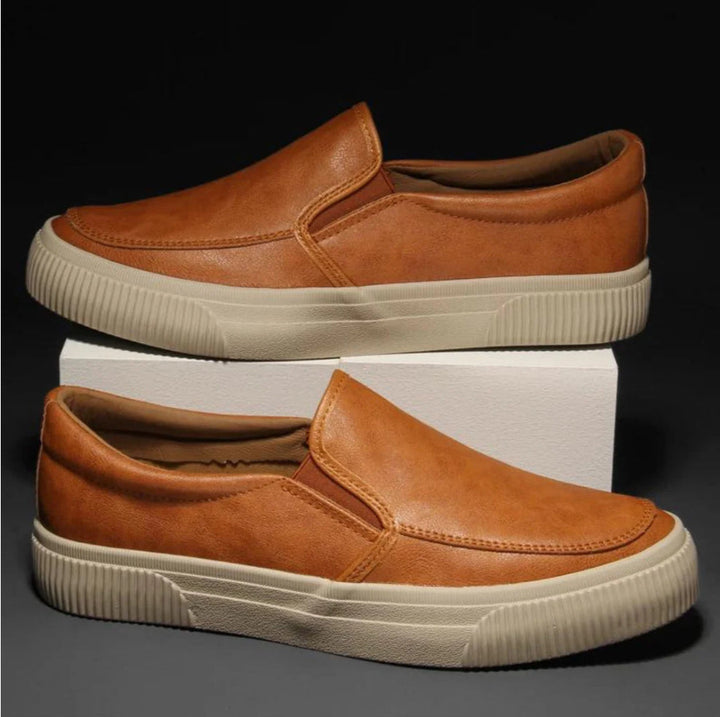 Taylor | Leather Slip-On Shoes 3