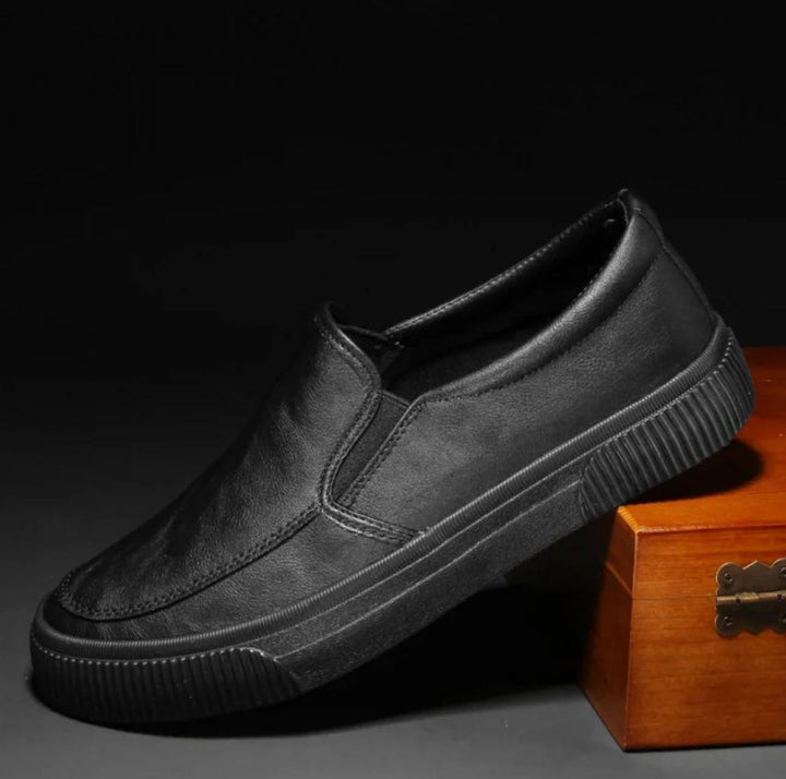 Taylor | Leather Slip-On Shoes 5