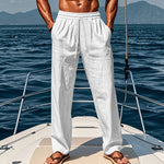 Trevor | Cotton Linen Summer Trousers