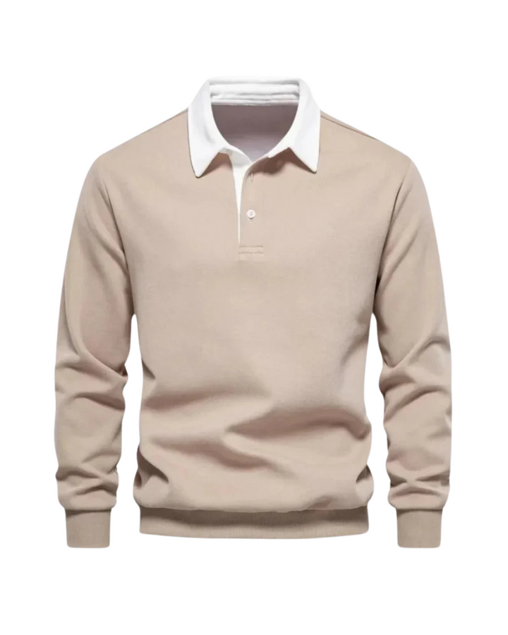 Dale - Casual Polo Knit Sweater
