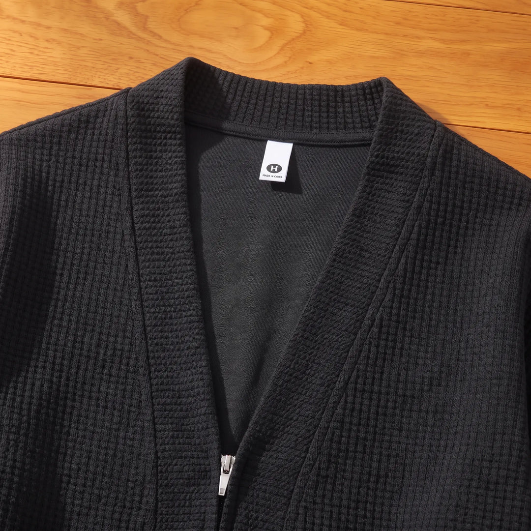 V-NECK KNIT CARDIGAN