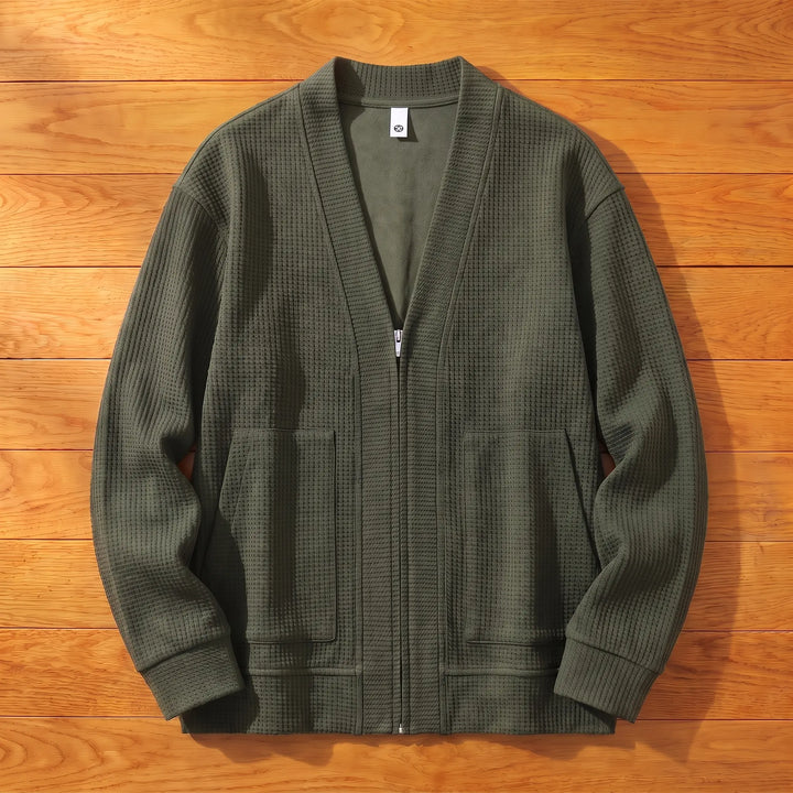 V-NECK KNIT CARDIGAN