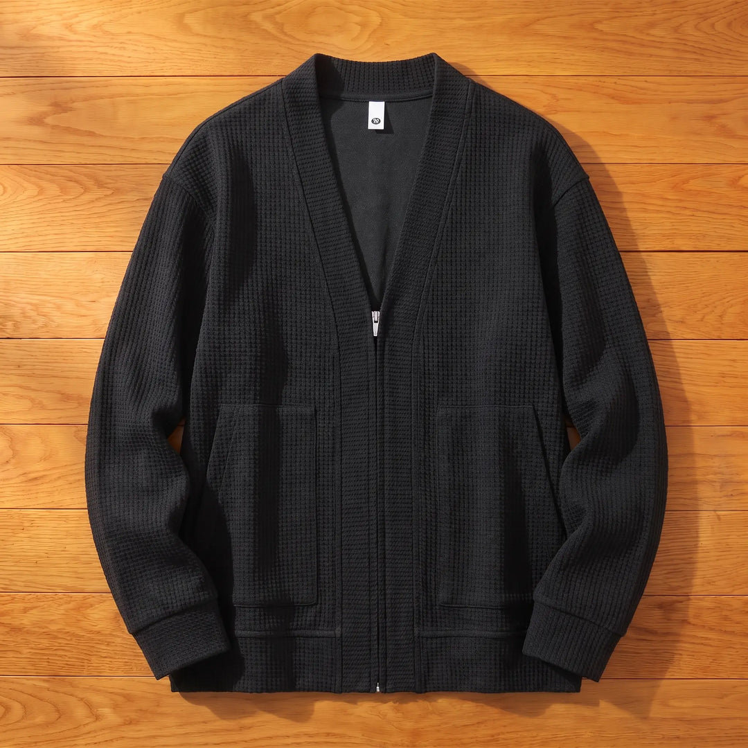 V-NECK KNIT CARDIGAN