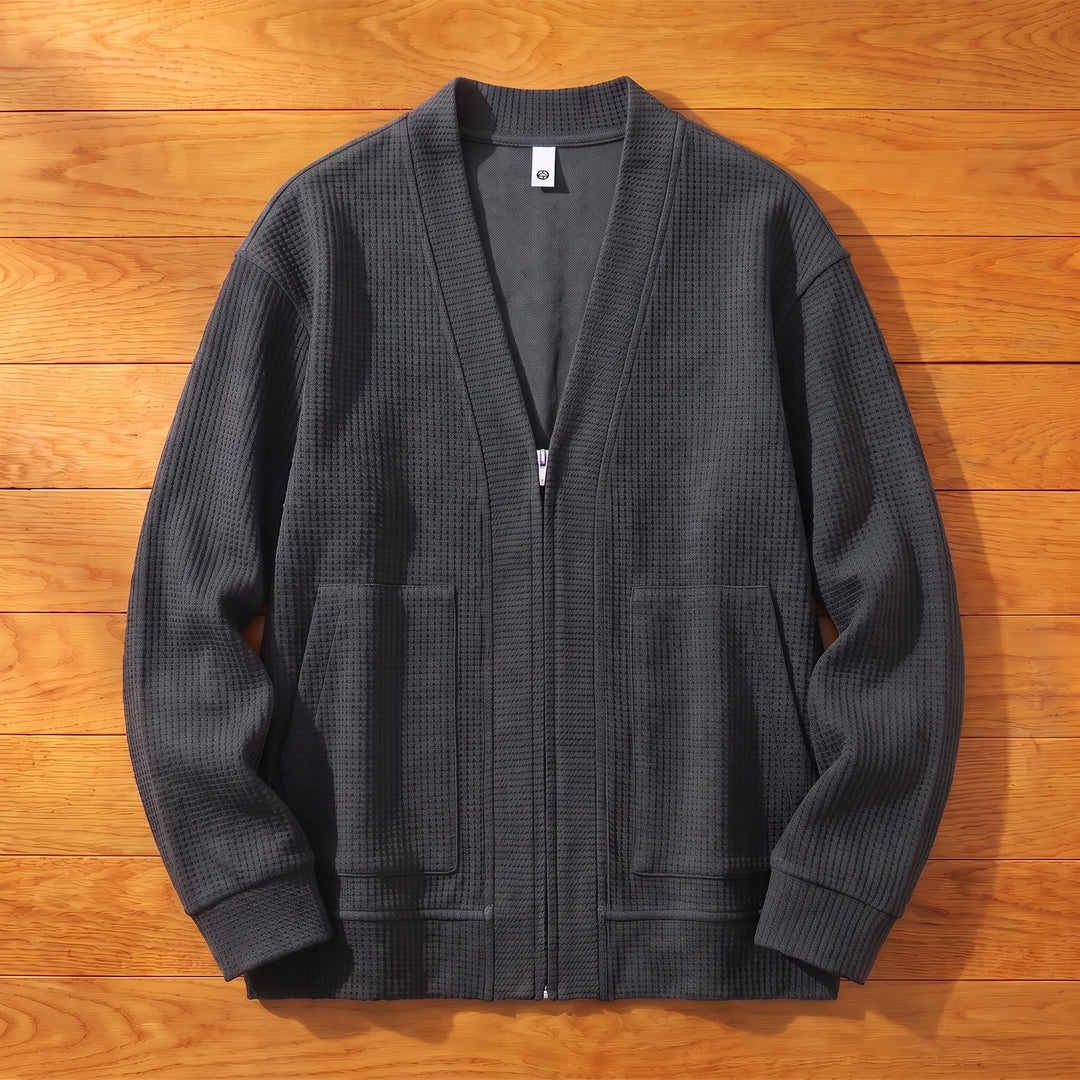 V-NECK KNIT CARDIGAN