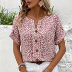 Velma | Elegant Floral Blouse