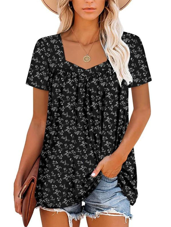 Vicky | Women's Top Printed Comfort 1