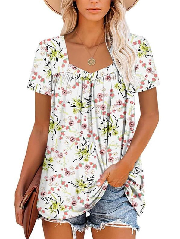 Vicky | Women's Top Printed Comfort 2