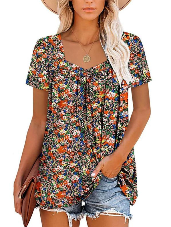 Vicky | Women's Top Printed Comfort 6