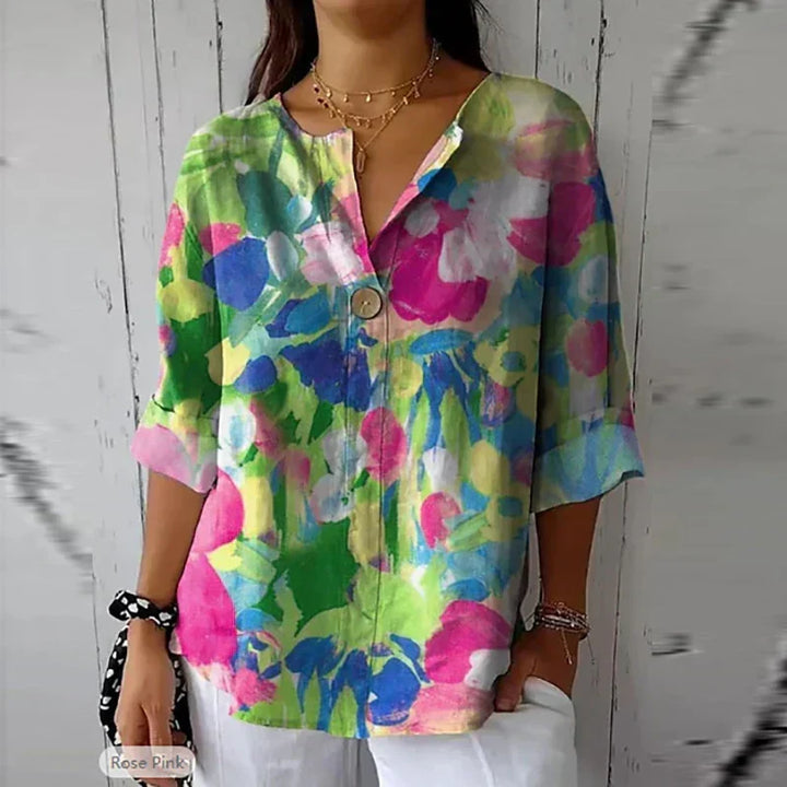 Dannika - Lightweight Floral Blouse