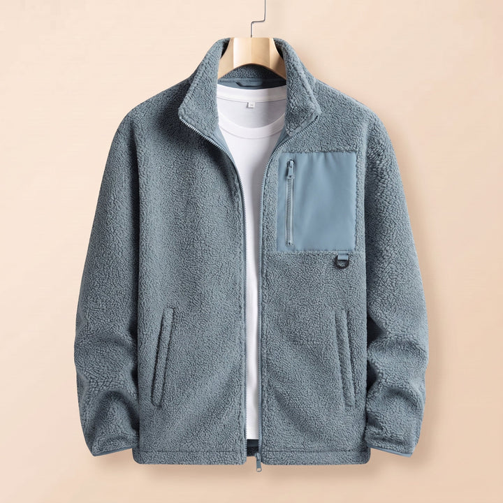 WARM ZIP FLEECE COAT