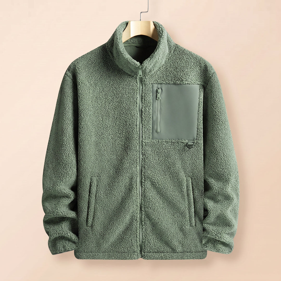 WARM ZIP FLEECE COAT