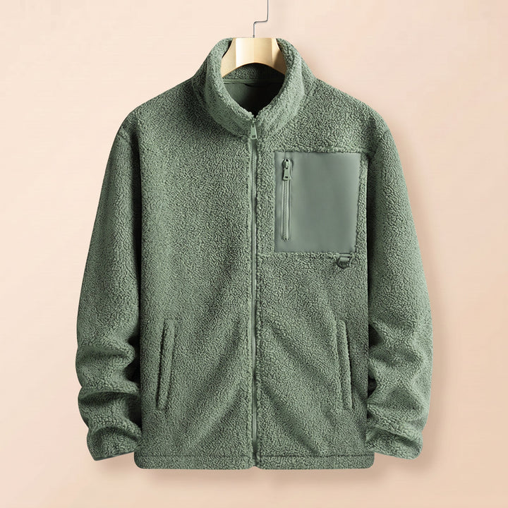 WARM ZIP FLEECE COAT