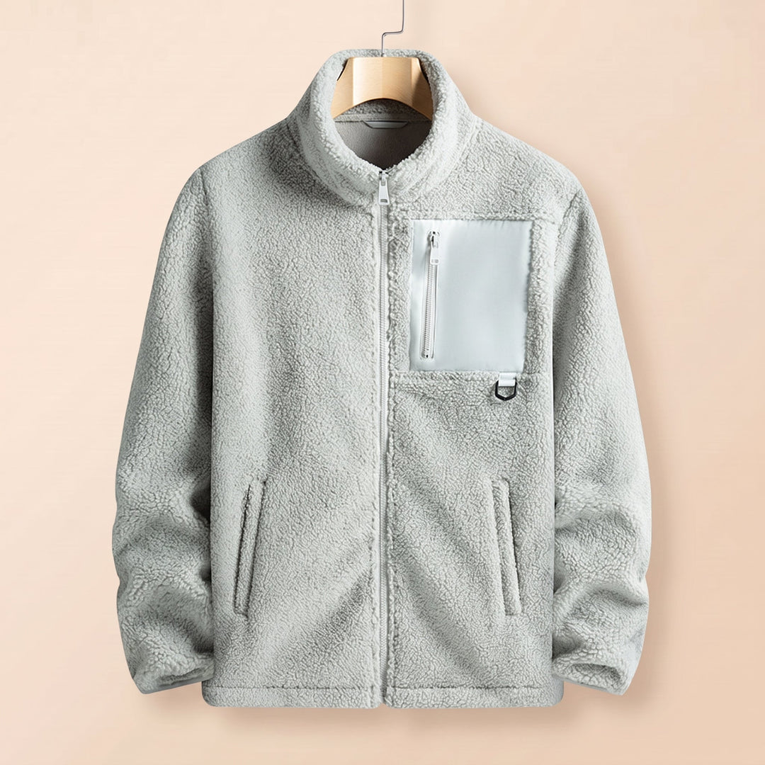WARM ZIP FLEECE COAT