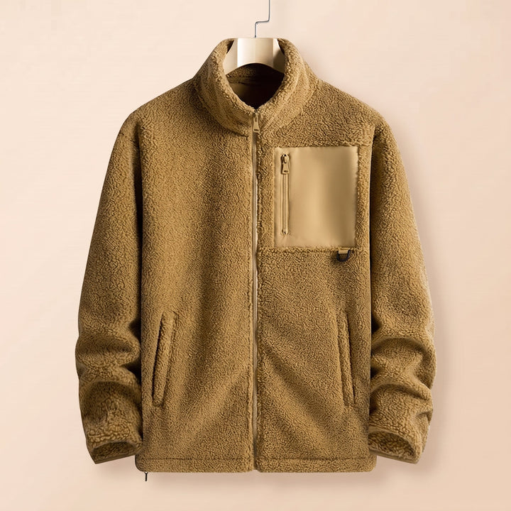 WARM ZIP FLEECE COAT