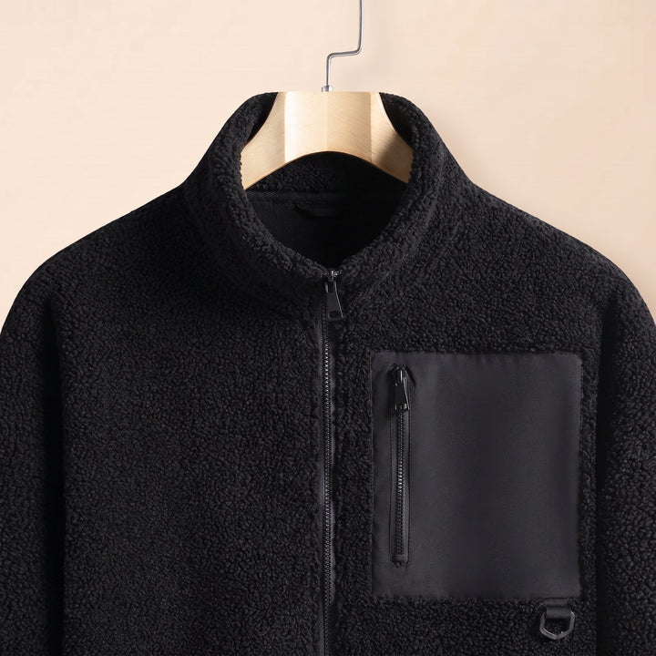WARM ZIP FLEECE COAT