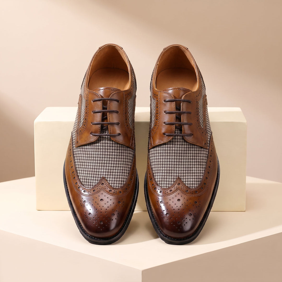 WINGTIP BROGUE OXFORD SHOES
