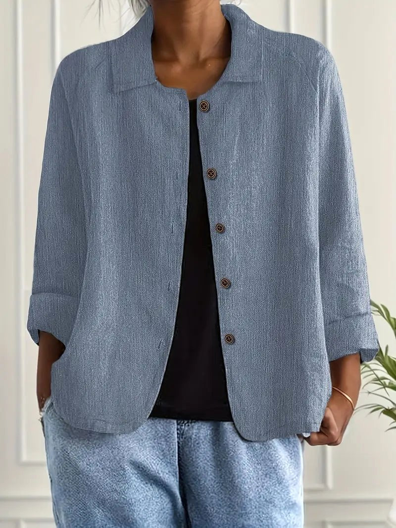 Wilhelmine | Crinkle Weave Blouse