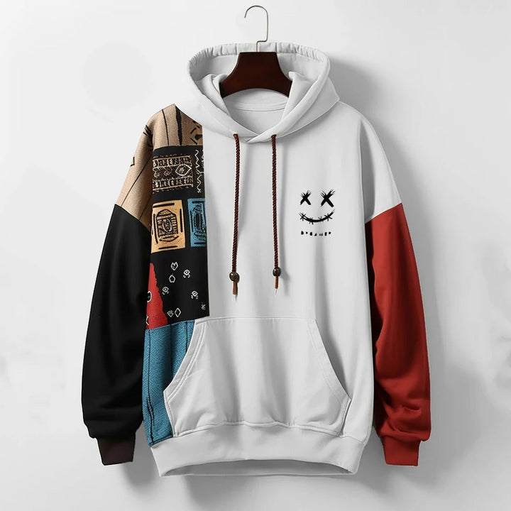 Zian – Urban Patchwork Hoodie