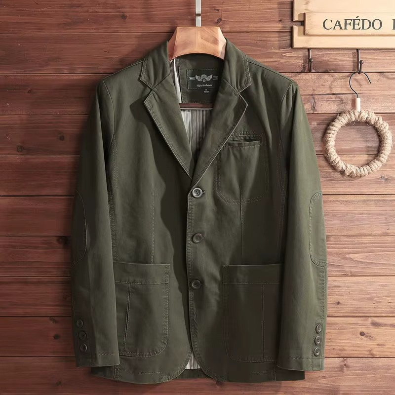 LOOSE FIT SAFARI BLAZER