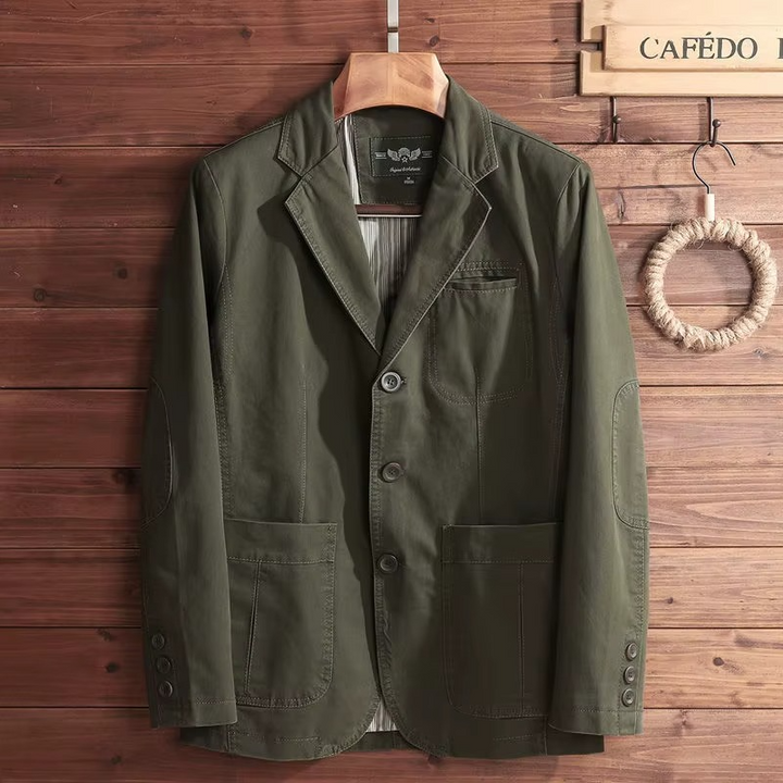 LOOSE FIT SAFARI BLAZER