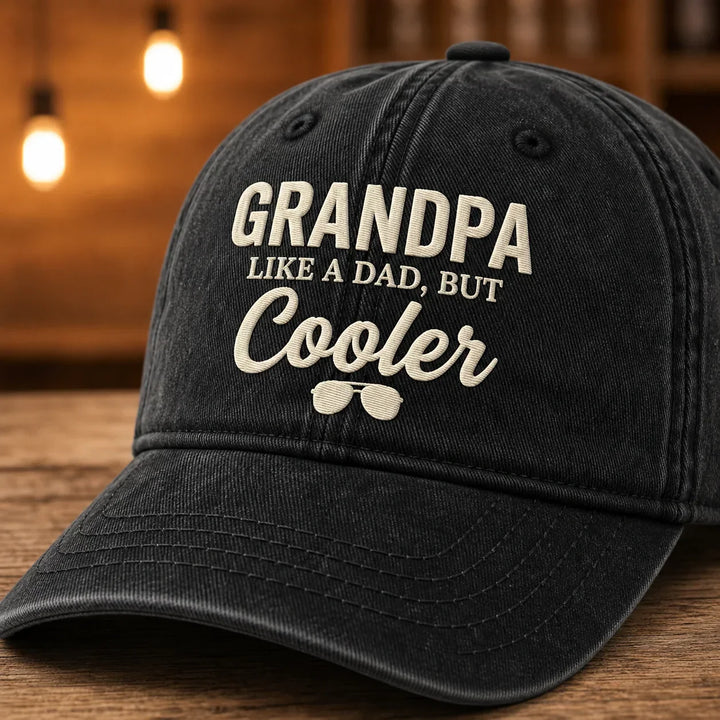 Grandpa But Cooler Cap