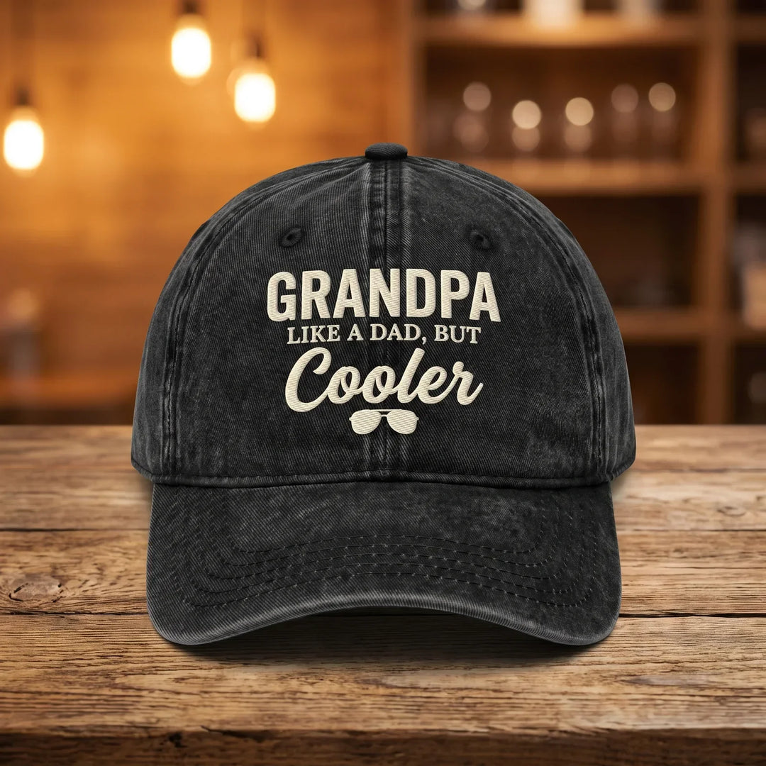 Grandpa But Cooler Cap