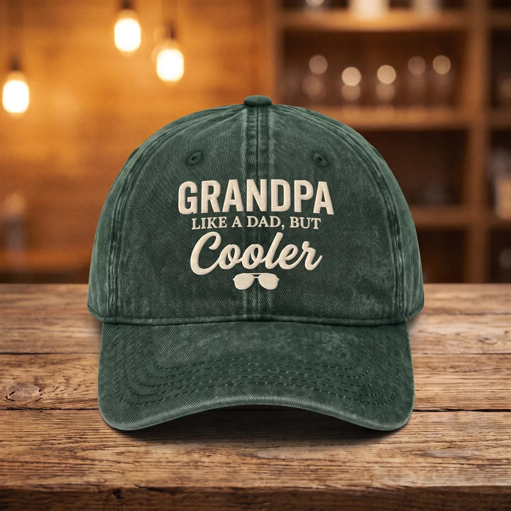Grandpa But Cooler Cap