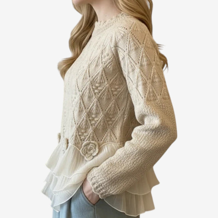 Gracie – Textured Knit Sweater