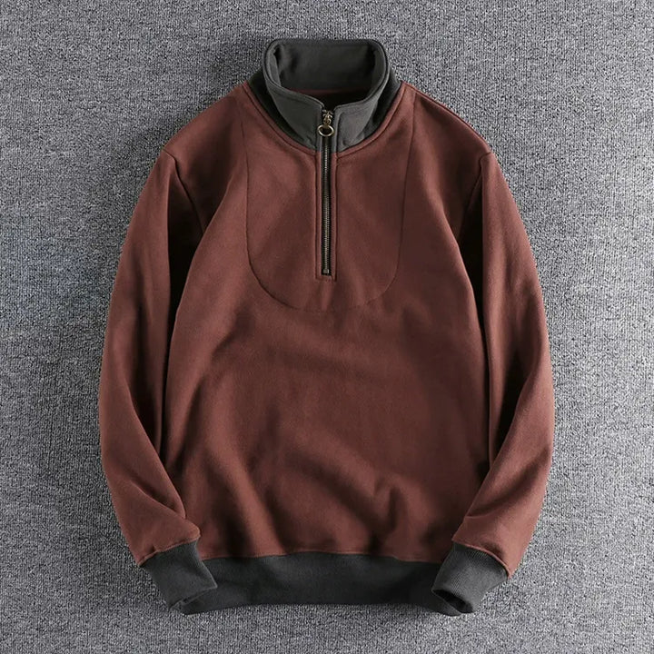 HALF ZIP PULLOVER