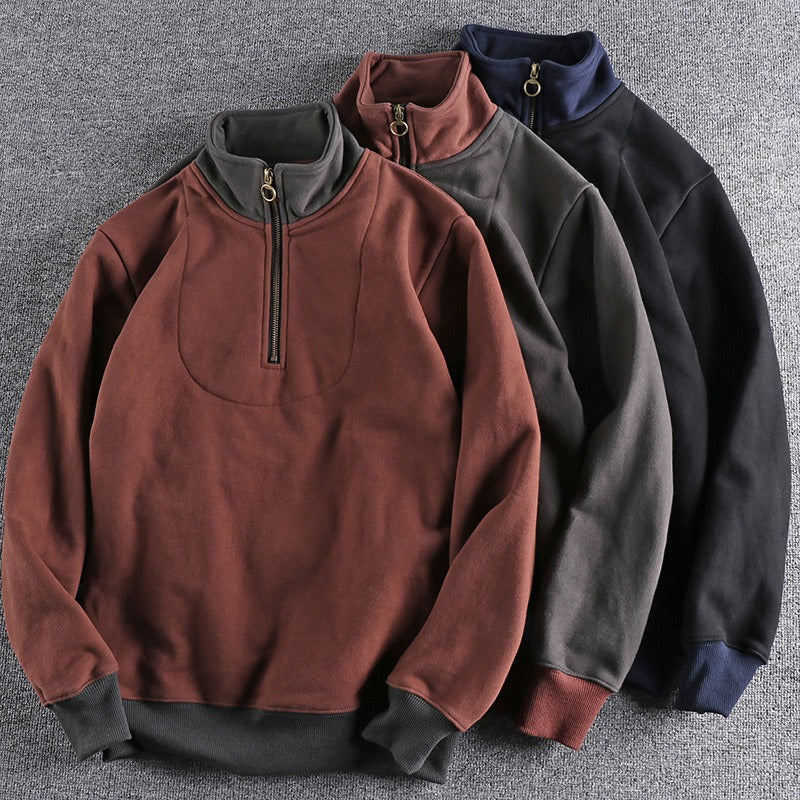 HALF ZIP PULLOVER