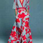 Ophelia | Elegant Floral Maxi Dress