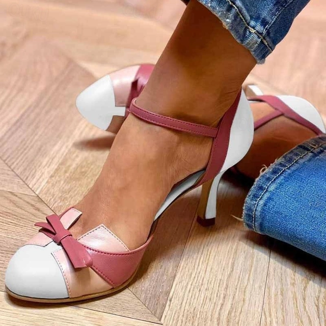 Jessa | Black High Heeled Sandals for Women 2