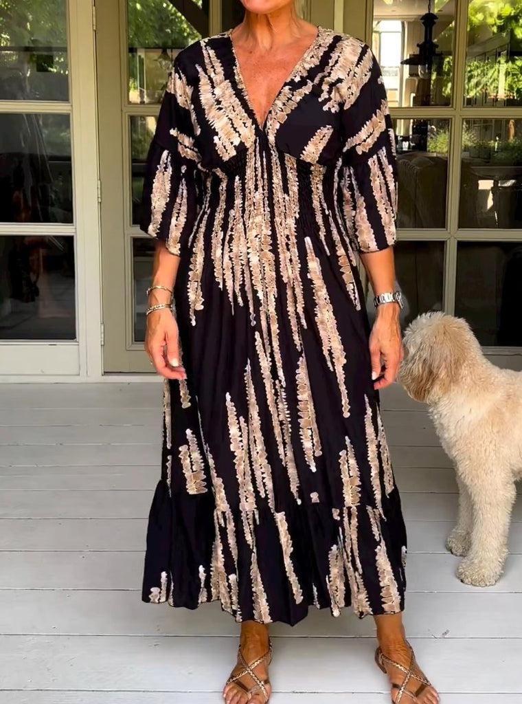 Macey | Timeless Print Maxi